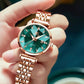Faceted Dial Women’s Quartz Watch