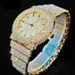 Iced Out Watch Fashion Hip Hop Full Diamond - Inspirational Watches