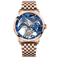 Tourbillon Luxury Skeleton Manual Mechanical Inspirational Watches
