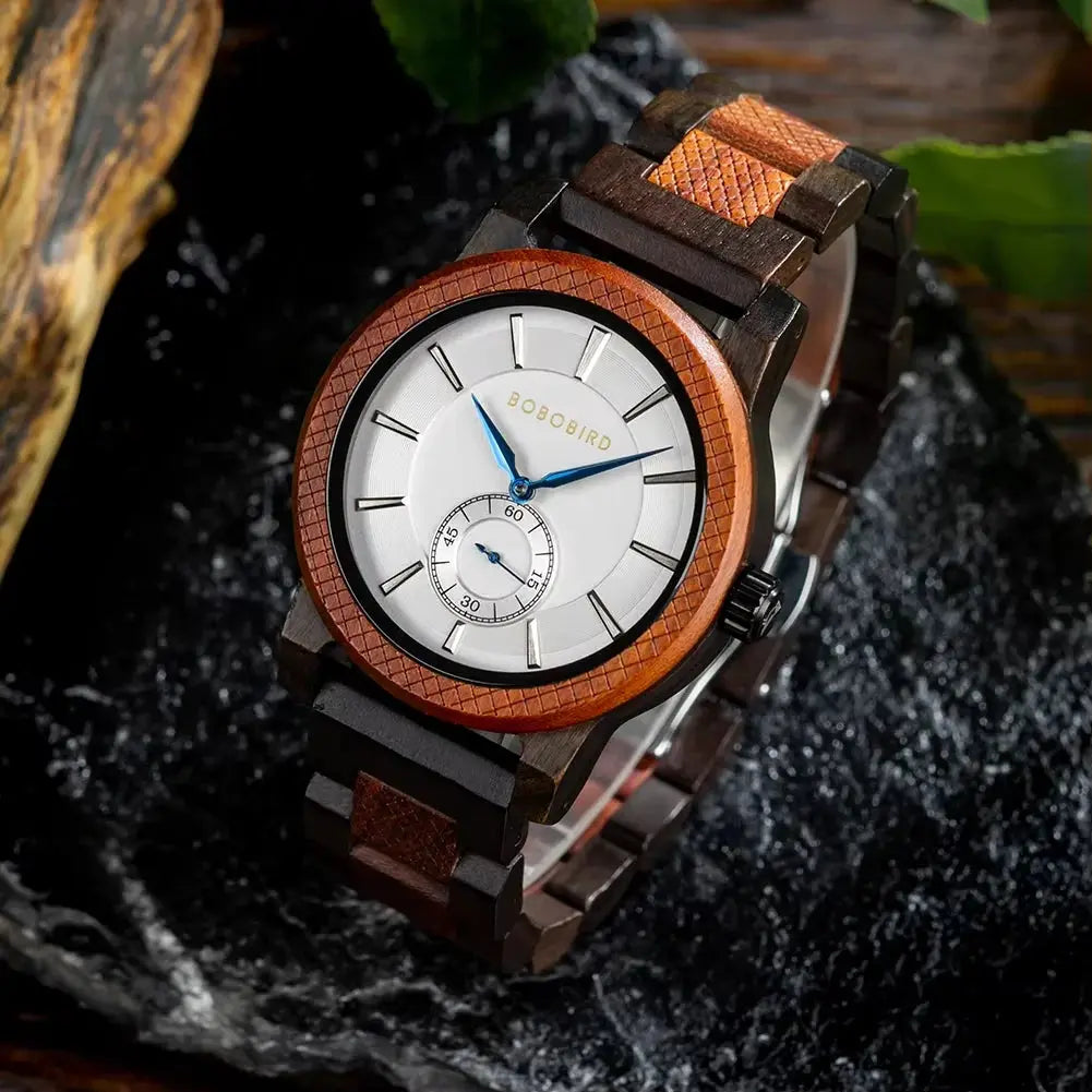 Wooden Watch Top Fashion Casual Clock Quartz Inspirational Watches