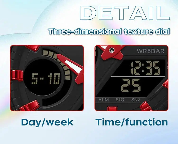 Fashion Electronic Watches Dual Display - Inspirational Watches