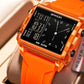 SANDA 6273 Wristwatch Square Dual Time Man Electron Analog Watch for Men Women Waterproof Count Down Timer Digital World Time Inspirational Watches
