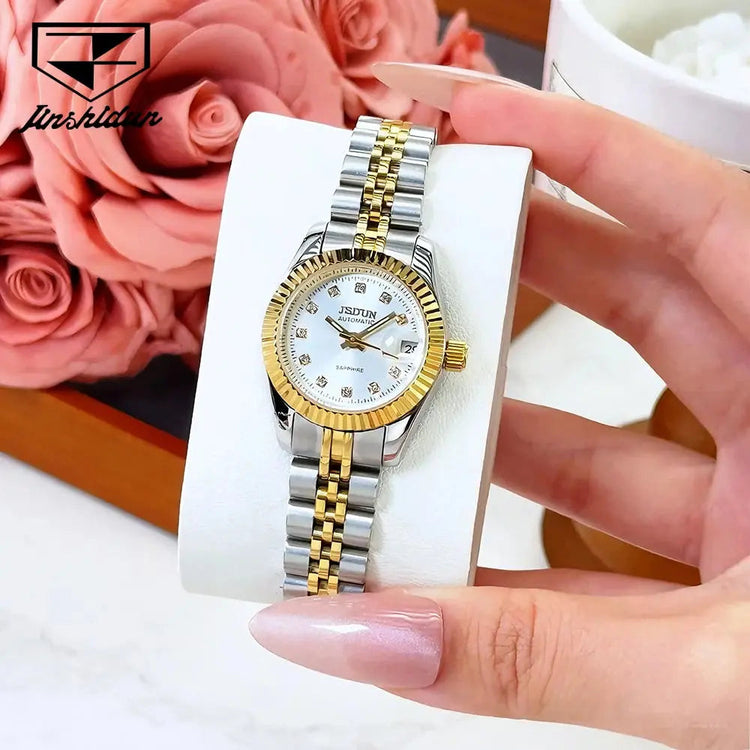Automatic Mechanical Luxury Fashion Stainless Steel Women&