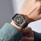 Automatic Waterproof Fashion Sport Skeleton Analog Mechanical Watch for Men Inspirational Watches