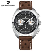 Luxury 40mm Stainless Steel Sports Watch with Chronograph - Inspirational Watches