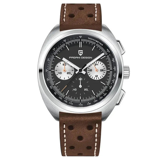 Luxury 40mm Stainless Steel Sports Watch with Chronograph - Inspirational Watches