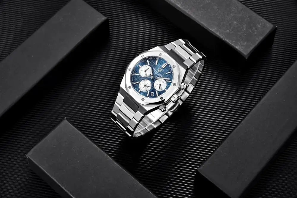 Sapphire Crystal Luminous Stainless Steel 200m Waterproof Watch - Inspirational Watches