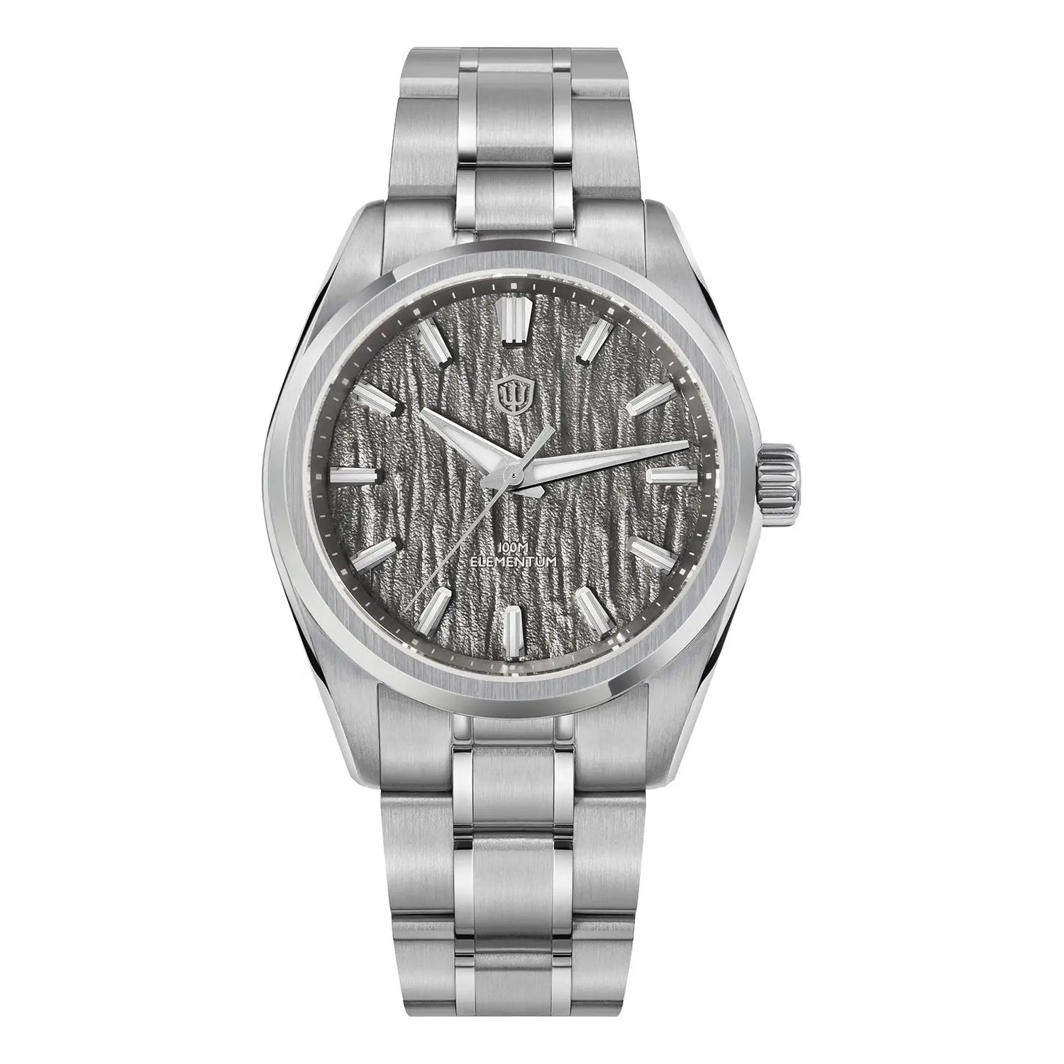 Watchdives WD0003C Quartz Watch VH31 Sweep Seconds Movement 38mm ice Crack Dial Sapphire Luminous 100m Waterproof Men Wristwatch Inspirational Watches