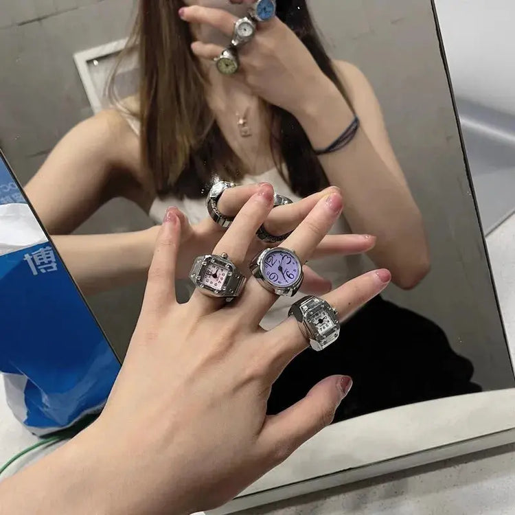 Fashion Rings Finger Watches Inspirational Watches