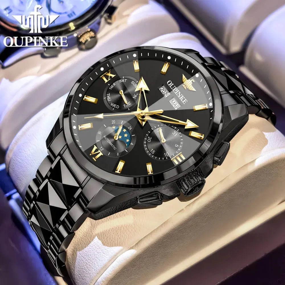 Luxury Business Moon Phase Watch - Inspirational Watches