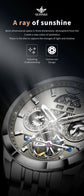 Automatic Luxury Waterproof Hollow Skeleton Watch - Inspirational Watches