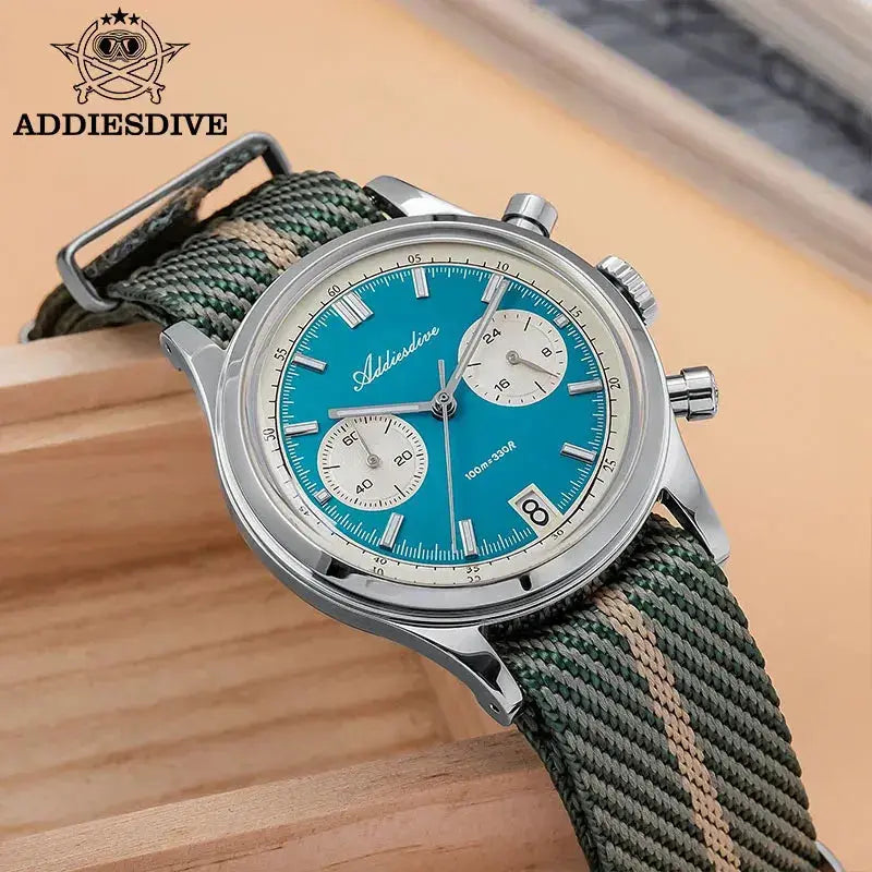 Multifunction Chronograph Luxury Watch For Men 100M Waterproof Inspirational Watches