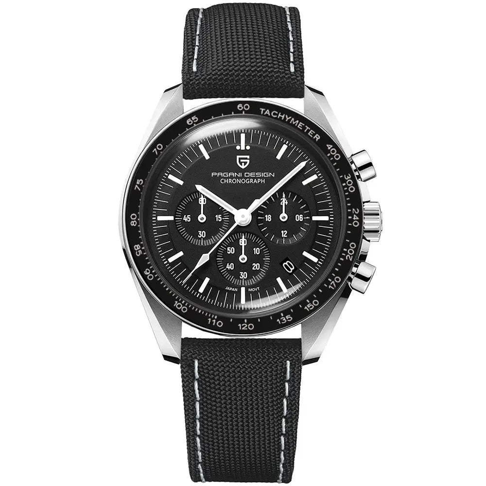 Luxury Business Mens Watches Chronograph AR Sapphire Mirror Waterproof - Inspirational Watches