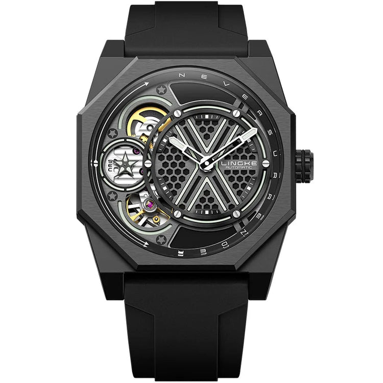 Mens Skeleton Dial Sport Mechanical Watches For Men Luxury Brand Pagani Designs Watch Waterproof Quartz Wristwatch Montre Homme Inspirational Watches