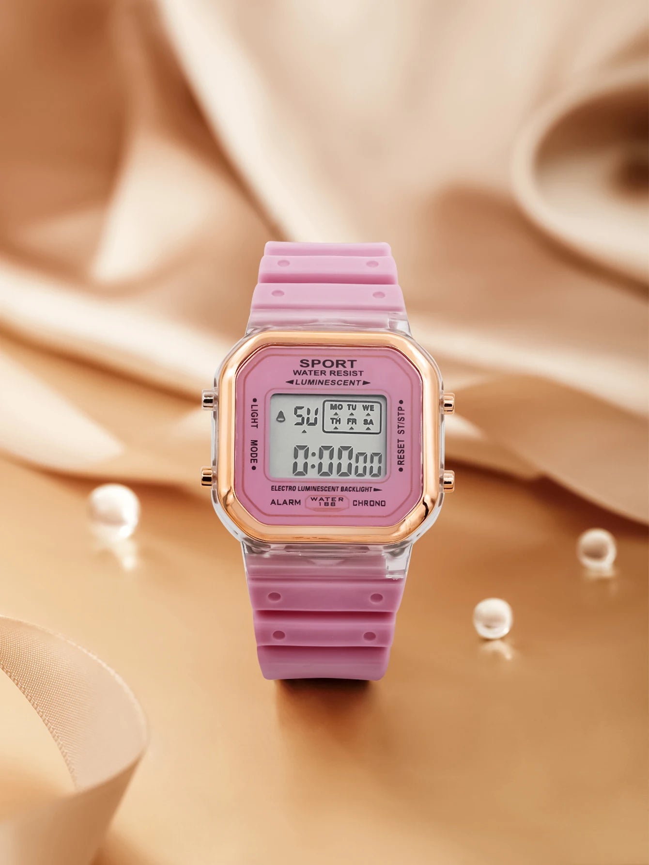 Multifunctional LED Digital Kids Sports Watch Inspirational Watches