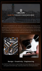 Hollow out Automatic Men&