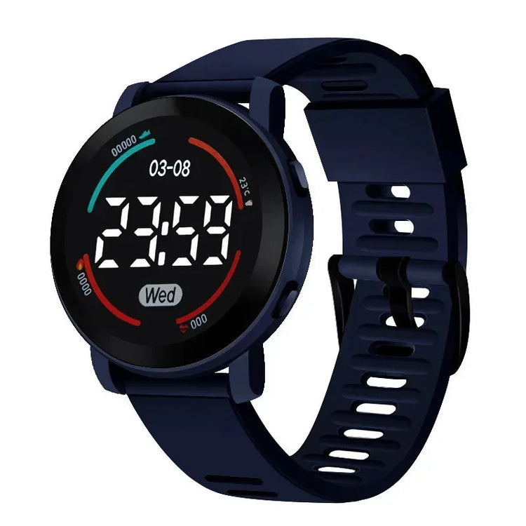 Waterproof LED Digital Luminous Kids Sports Watch Inspirational Watches