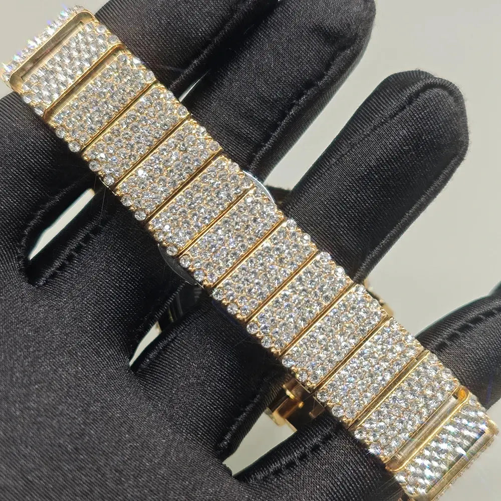 Iced Out Watch Fashion Hip Hop Full Diamond - Inspirational Watches