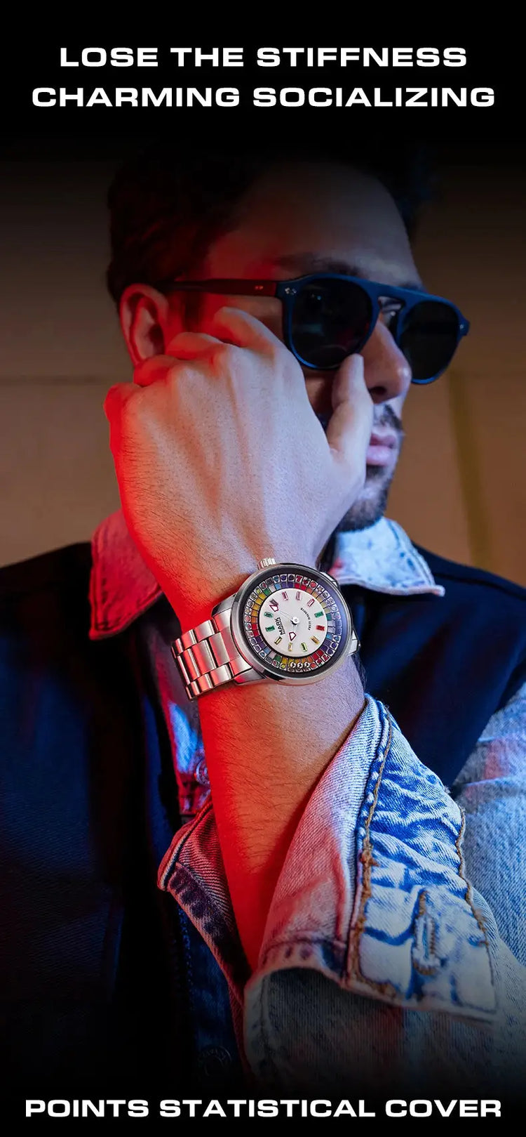 Mark Fairwhale New Quartz Watch For Men Fruit Rotating Dial Wristwatch Luxury Waterproof  Clock Man Fashion Watch 2026 Top Brand Inspirational Watches