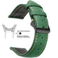 Vintage Quick-Release Genuine Leather Watch Strap