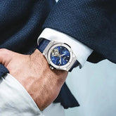 Moon Phase Automatic Luxury Fashion Business Watch Inspirational Watches