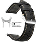 Vintage Quick-Release Genuine Leather Watch Strap