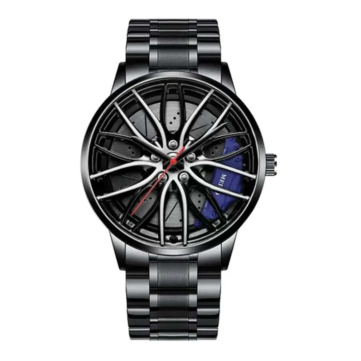 Car Wheel Stainless Steel Watch Inspirational Watches