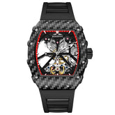 Fully automatic skeleton mechanical watch, fashionable personality, luxury hot men&