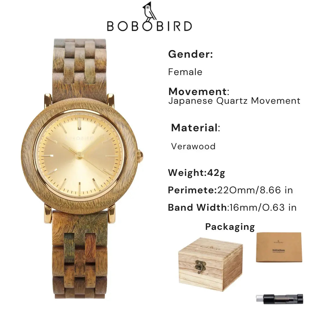Elegant women wooden watches Inspirational Watches