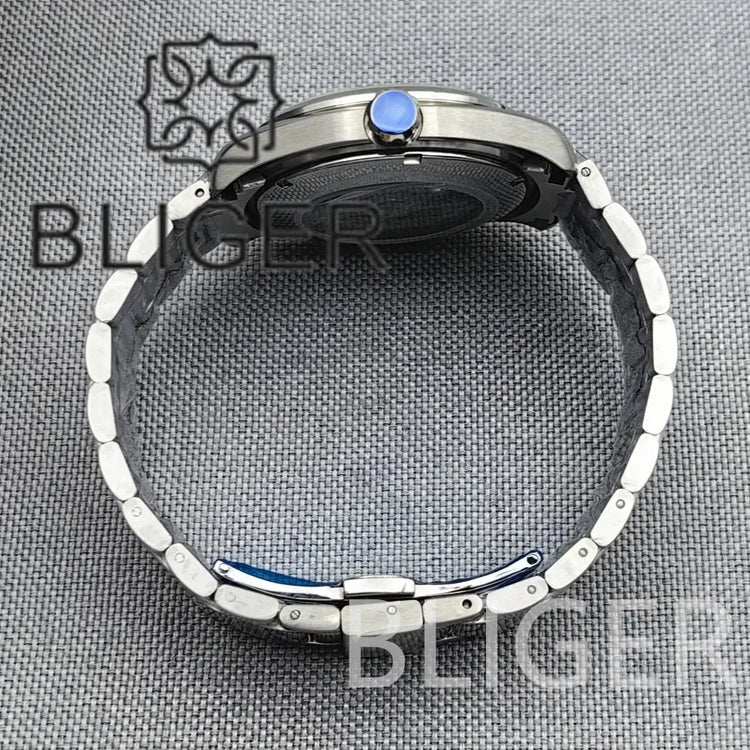 Time Earth Map Mechanical Sapphire Crystal Waterproof Luminous Inspirational Watches