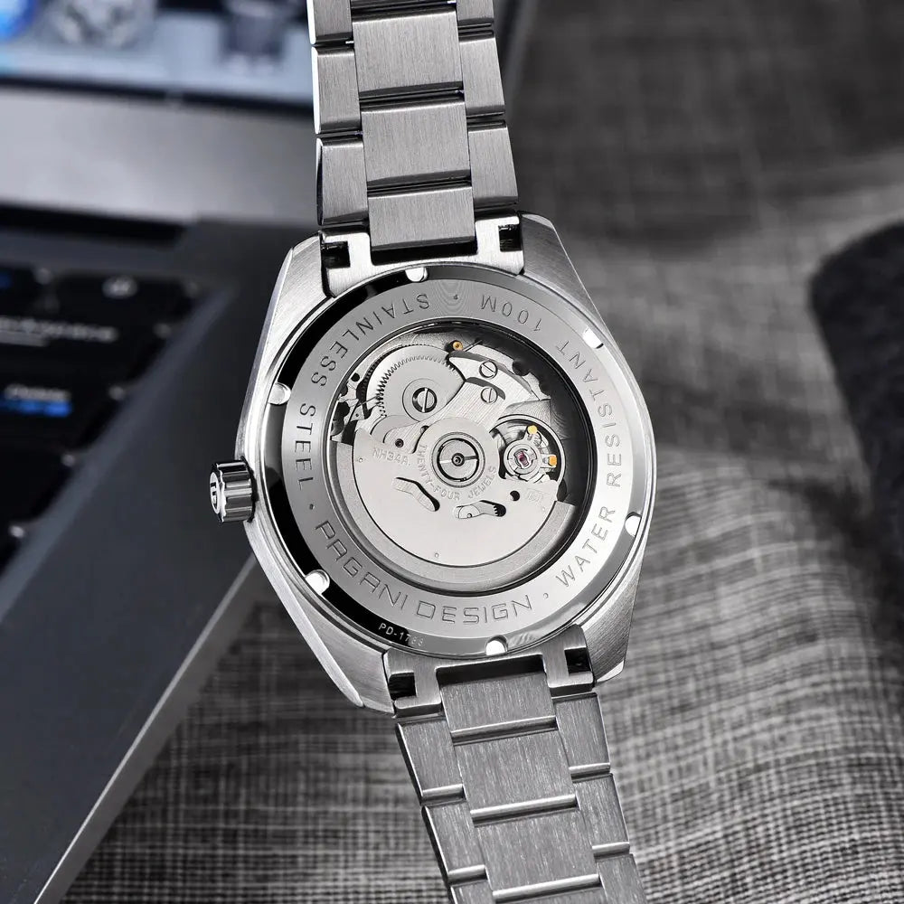 Light Luxury NH34A Movement Sapphire Glass Man watch 316L All Steel Waterproof Inspirational Watches