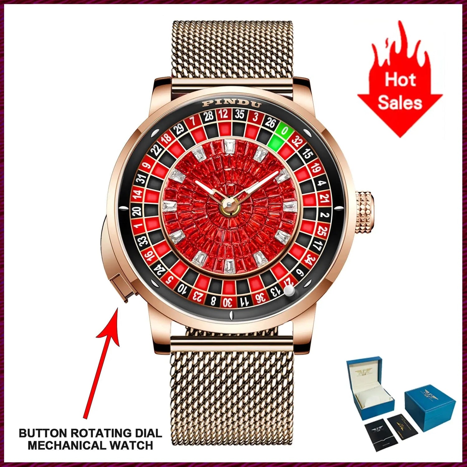 Automatic Mechanical Watch Men&