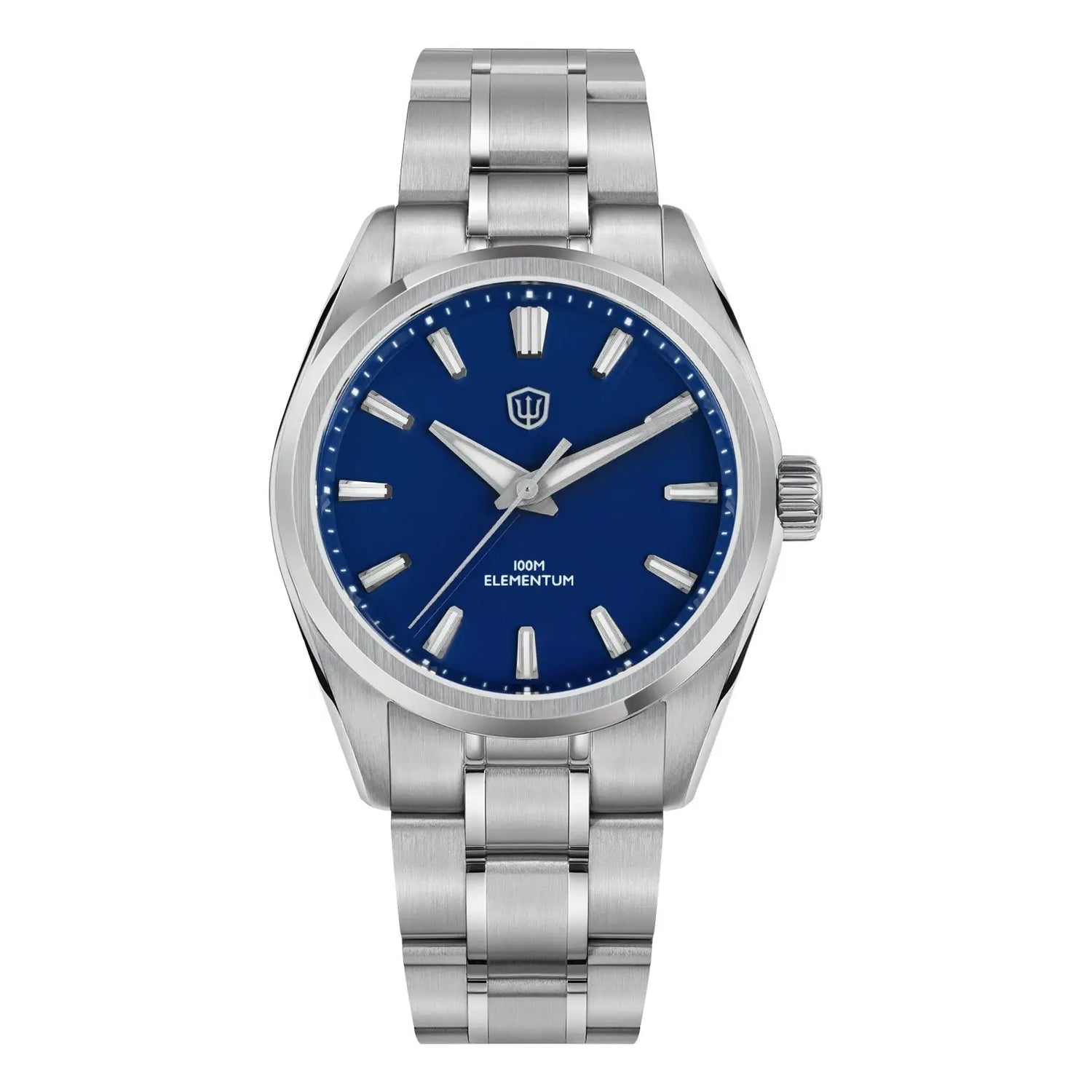 Watchdives WD0003C Quartz Watch VH31 Sweep Seconds Movement 38mm ice Crack Dial Sapphire Luminous 100m Waterproof Men Wristwatch Inspirational Watches