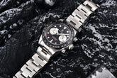 Panda Retro Sport Chronograph Luxury Quartz Watch For Men Sapphire mirror 10Bar Waterproof - Inspirational Watches