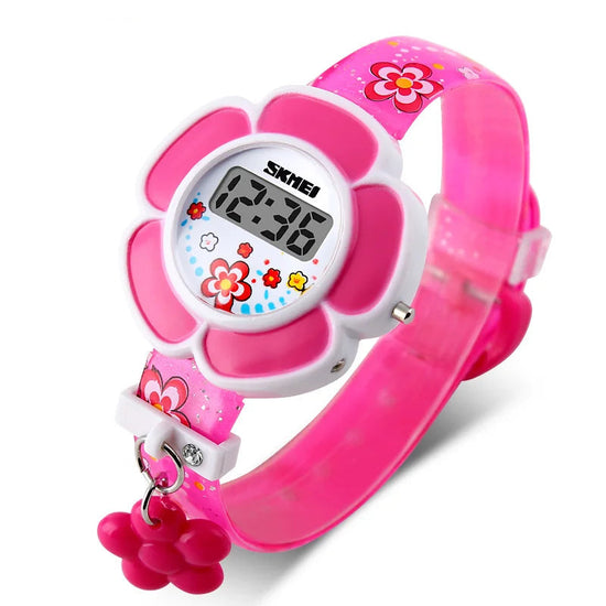 Flower Electronic Kids Watch Inspirational Watches