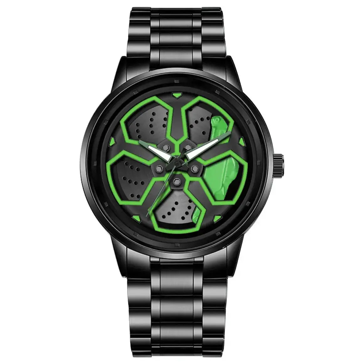 360° Rotating Wheel Quartz Watch Inspirational Watches