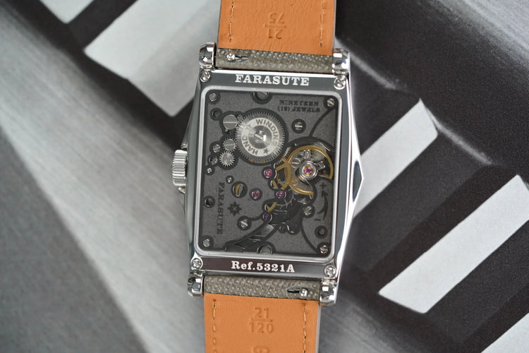 Square Dial Mechanical Movement Inspirational Watches