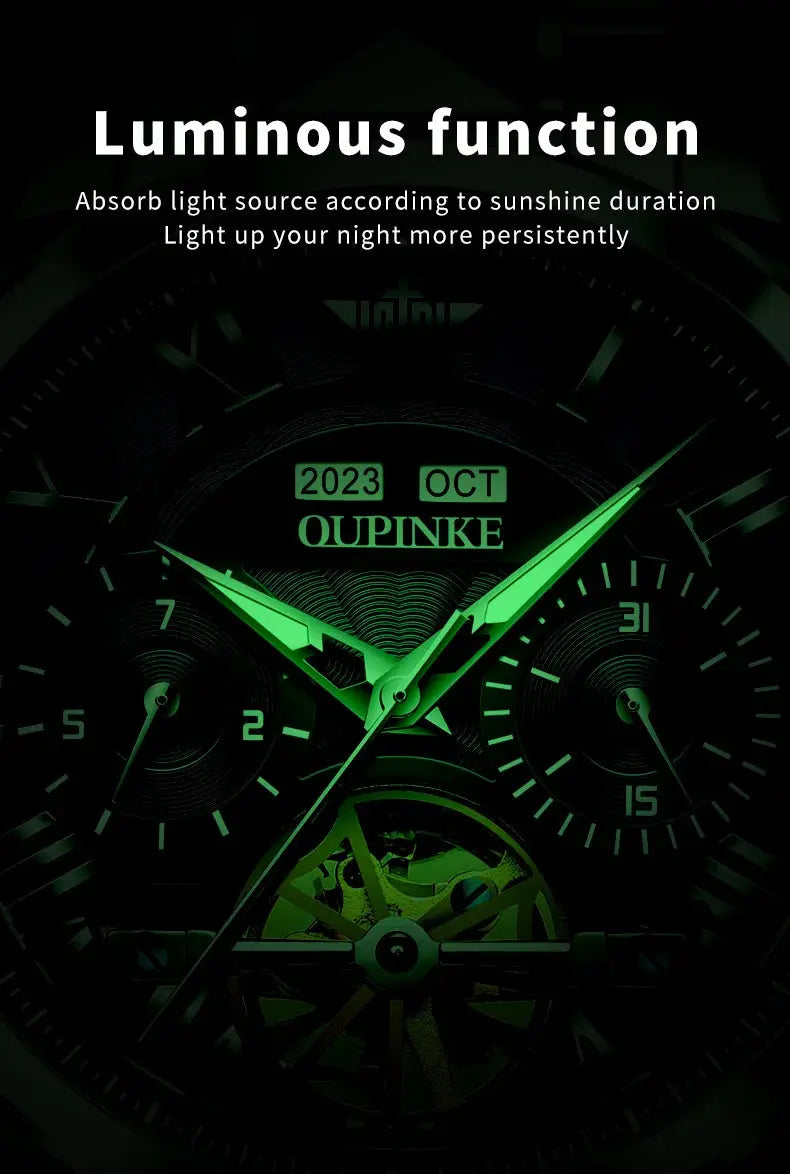 Automatic Skeleton Fashion Watch Inspirational Watches