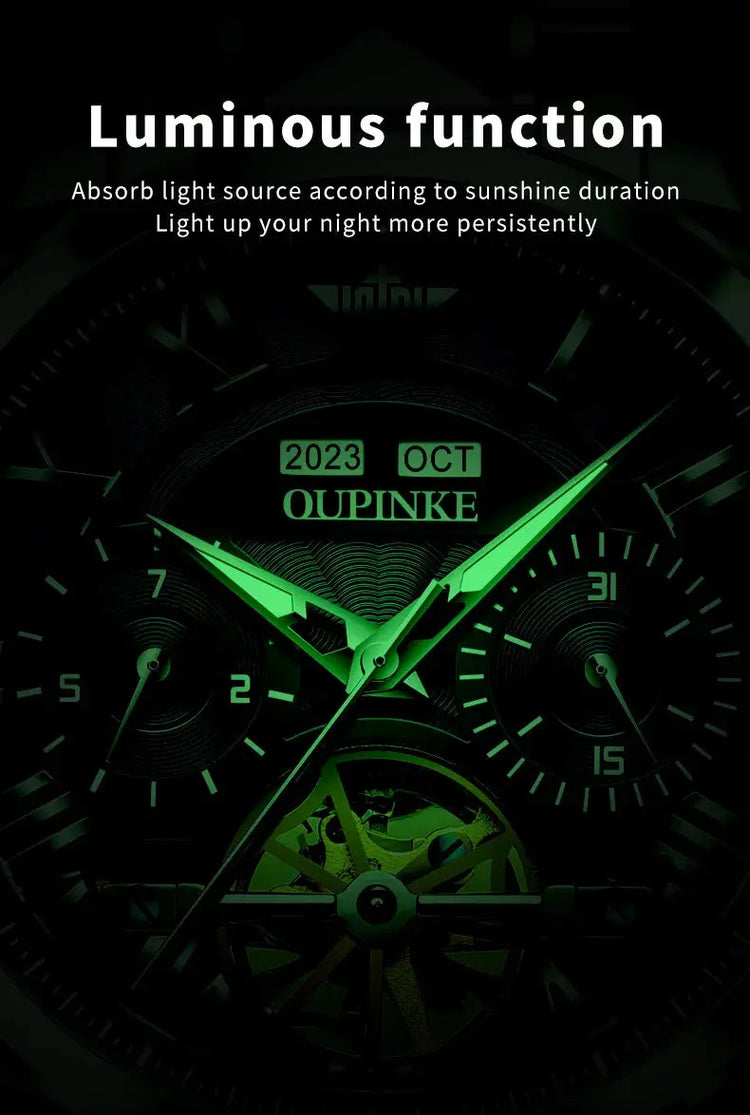 Automatic Skeleton Fashion Watch Inspirational Watches