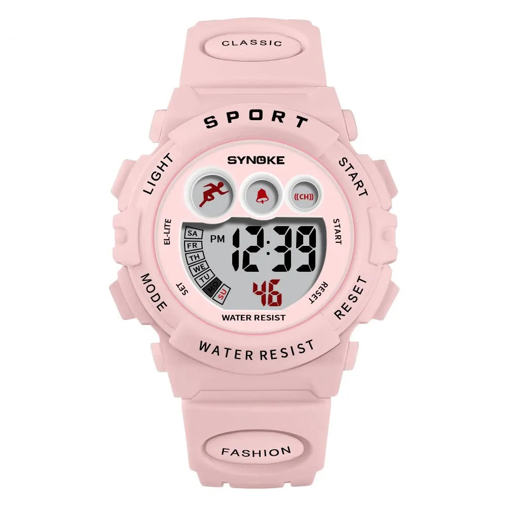 30M Waterproof Electronic Kids Sports Watch Inspirational Watches