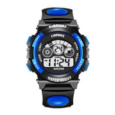 Multifunctional Kids Electronic Watch Color Luminous Dial Life Waterproof Inspirational Watches