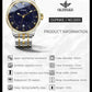 Original Automatic Watch for Men Luxury Japanese Diamond Luminous Inspirational Watches