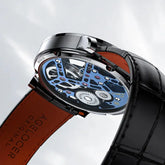 Tourbillon Luxury Skeleton Manual Mechanical Inspirational Watches