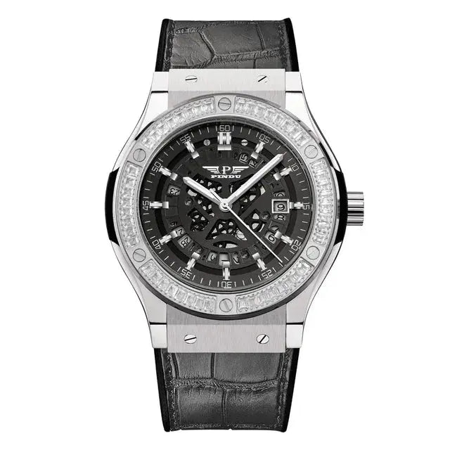 Moon Phase Automatic Luxury Fashion Business Watch Inspirational Watches