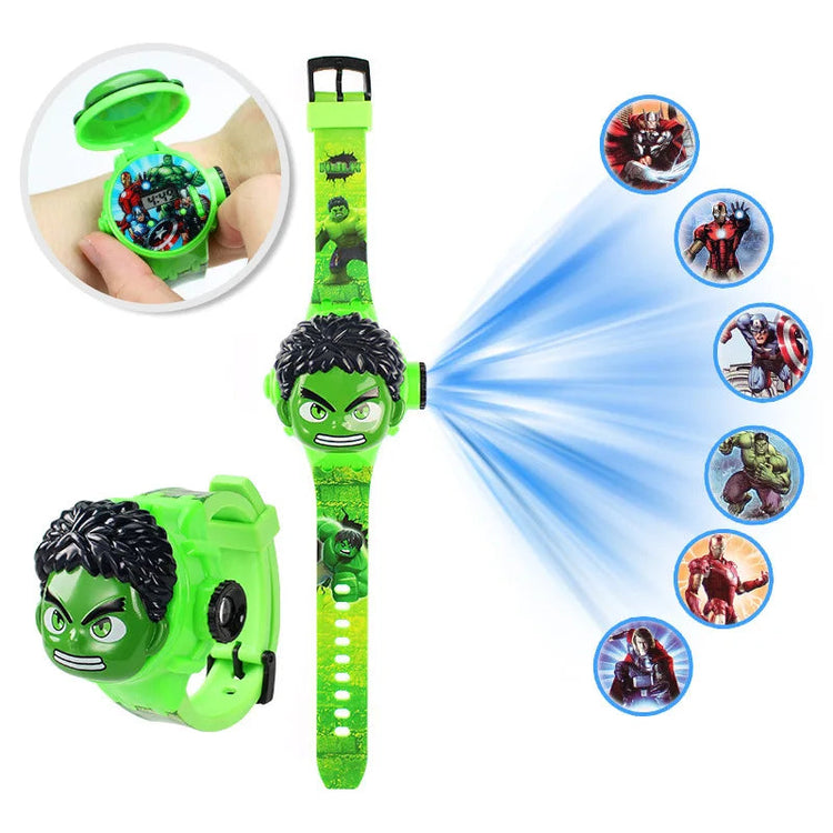 Colorful Super Hero Kids Watch Inspirational Watches