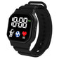 Waterproof LED Digital Kids Sport Watch Silicone Strap Inspirational Watches
