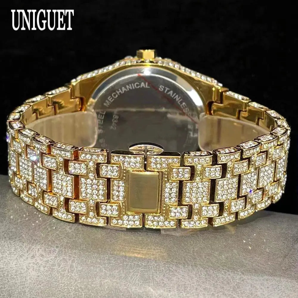 Luxury Iced Out Waterproof Watch - Inspirational Watches