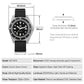 Dives Watch Quartz Movement Sapphire Crystal Inspirational Watches