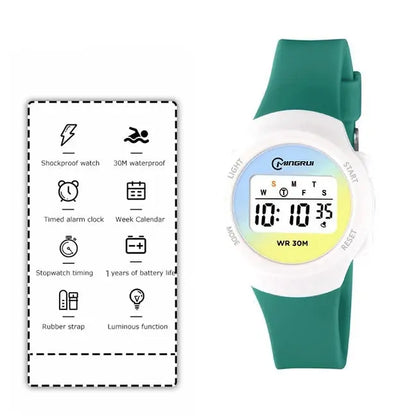 Digital 30M Waterproof Kids Sports Watch Inspirational Watches