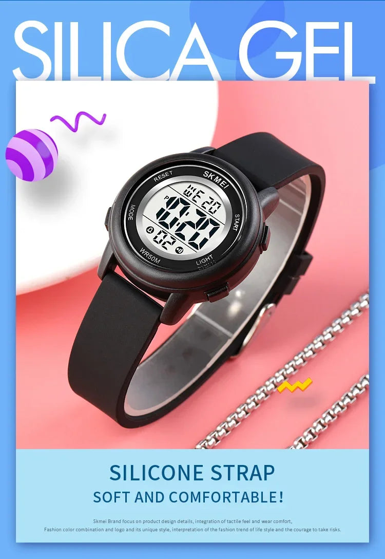 Waterproof Kids Sports Watch Inspirational Watches